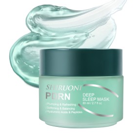 Free Samples Sleeping Mask Gel Night Cream Hydrating Refreshing Overnight Seaweed Pdrn Sleep Mask