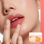 Free Sample Custom Logo Lip Sleeping Mask Gentle Exfoliation Long-Lasting Peach Lip Masks Private Label
