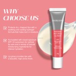 OEM SPF 20 Lip Gloss Hydrating Soothing Cucumber High Gloss Tinted Moisturizer for Dry Lips