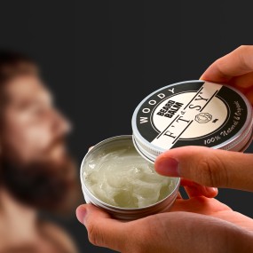 50G Long-Lasting Hold Prevents Frizz 100% Natural Private Label Herbal Organic Men Custom Beard Balm