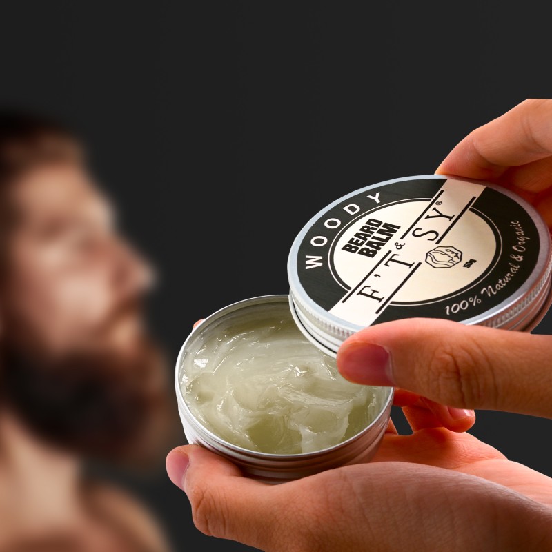 50G Long-Lasting Hold Prevents Frizz 100% Natural Private Label Herbal Organic Men Custom Beard Balm