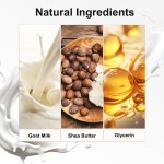 Private Label Travel Size Daily Moisturizing Dry Skin Goat Milk Vanilla Hand & Body Cream