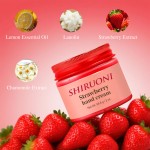 Private Label Hand Cream Own Logo Moisturizing Lightening Christmas Whitening Women's Strawberry Shea Butter Hand Cream