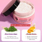 Custom Deep Hydration Conditioning Strengthens Reduces Breakage Hair Blue-Green Algae Hair Mask