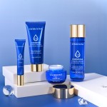 Custom Deep Cleaning Cleanser Moisturizing Toner Eye Cream Moisturizer Caviar Skincare Anti Aging Skin Care Set