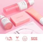 OEM LOGO Korean Salmon PDRN Pink Peptide Firming Moisturizing Hydrating Skin Care Set