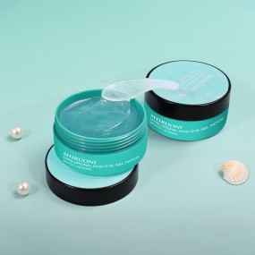 Custom Under Eye Patches Gel With Logo for Puffy Eyes Cooling Hydrating Anti Wrinkle Hydrogel Under Eye Mask