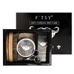Beard Care Kit Oem Wholesale Beard Grooming Kit Beard Growth Kit for Black Men