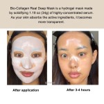Custom Logo Facial Mask Overnight Sleep Kvernight Firming Bio Collagen Masks Sheet Face Hydrogel Mask