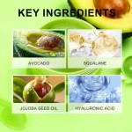 60 Patches Under Eye Mask Pads Glow Jelly Soothing Lighten Dark Circles Calming Reduce Puffiness Avocado Under Eye Patches