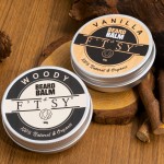 Private Label OEM Beard Grooming Care Butter Kit Beard Balm Regular Size Custom Logo Natural Moisturize Beard Products for Men