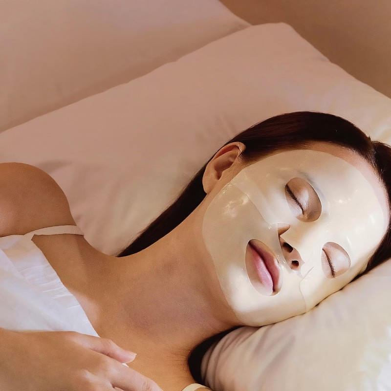 Free Sample Hydrogel Facial Masks Soothing Alpha -Arbutin Bio Collagen Sheet Deep Hydrating Facial Mask