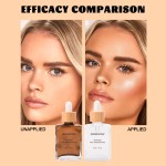 Free Sample Face Tanning Drops Hydrating Pomegranate Long-Lasting Tan Bronzing Self Tanning Drops