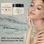 100% Private Label Custom Logo Grass Fed Deep Moisturizing Face Moisturizer Handmade Raw Wild Honey Whipped Beef Tallow Balm