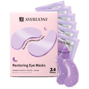 Wholesale Face Care Fade Fine Lines Wrinkles Dark Circles Eye Bags Hyaluronic Acid Under Eye Mask Patches