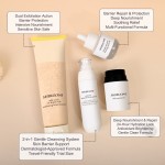 Custom Facial Oil Moisturizer Toner Scrub Anti Aging Skin Care Set Wrinkle Lightening Goat Milk Skin Care Set