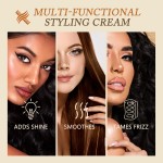 Custom Private Label Brittle Styled Moisture Nourishes Hair Repairing Smooth and Soft Curls Cacti Styling Cream