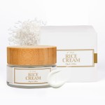 Korea Natural Rice Skin Care Set Organic Toner Anti Aging Whitening Cream Hydrating Serum Rice Essence Face Care Set OEM