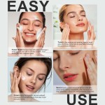 Private Label Korean Daily Brightening Rice Skin Care Set Face Toner Serum Nourishing Facial Moisturizer Cream Kit