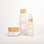 Korea Natural Rice Skin Care Set Organic Toner Anti Aging Whitening Cream Hydrating Serum Rice Essence Face Care Set OEM