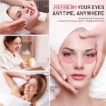 Private Label Under Eye Mask Relieve Eye Bags Anti-Wrinkie Firming Hydrating Cornflower Eye Mask Patches