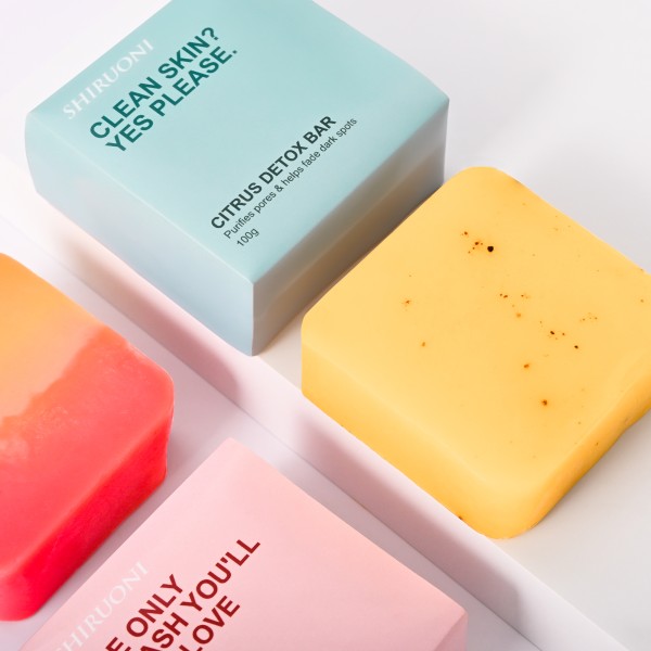 100G Feminine Wash Odor-Free Deep Cleansing Ph Balance Rosemary Turmeric Yoni Bar Soap Private Label