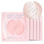 Private Label Eye Patches Brightening Reduces Dark Circles Calming Hyaluronic Acid Strawberry Rose Under Eye Mask
