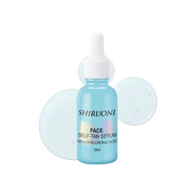 Free Sample Custom Face Tan Serum Sunless Drop Color Correcting Gradual Bronzing Tanning Serum