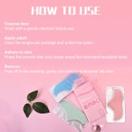 Custom T-Shaped Face Body Mask Soothing Firming Removal Lines Anti Wrinkle Aloe Forehead Patch