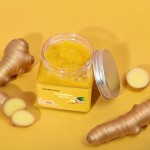Private Label Turmeric Scrub Turmeric Coconut Oil Gentle Remove Dead Skin Cells Exfoliation Moisturizes Body Turmeric Scrub