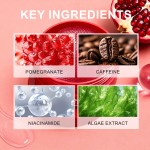 Custom Anti Aging Under Eye Mask Deep Hydration Reduces Puffiness Moisturizing Soothing Pomegranate Eye Patches Collagen