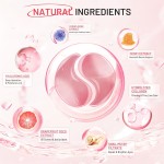 Private Label Under Eye Mask Relieve Eye Bags Anti-Wrinkie Firming Hydrating Cornflower Eye Mask Patches