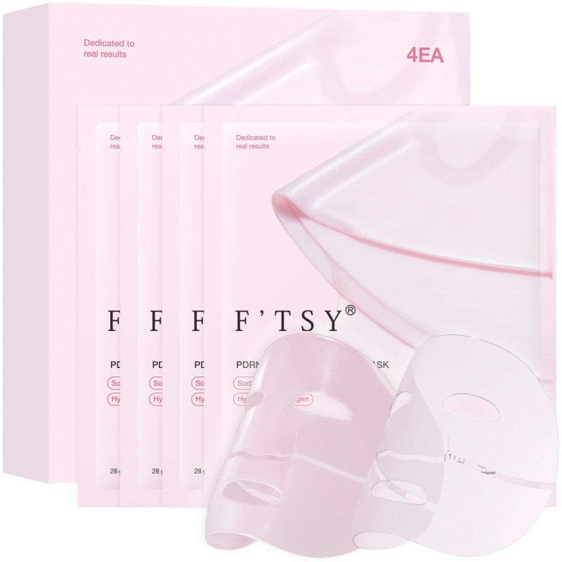 OEM LOGO Hydrating Breathable Moisturizing Glass Glow Skin Sheet Salmon Dna Collagen Gel Segmented Face Mask