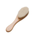 Baby Hairbrush Supplier - Oval Wooden Design