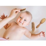 Baby Hairbrush Supplier - Oval Wooden Design