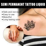 Temporary Tattoo Factory - Black Fluid 10ml