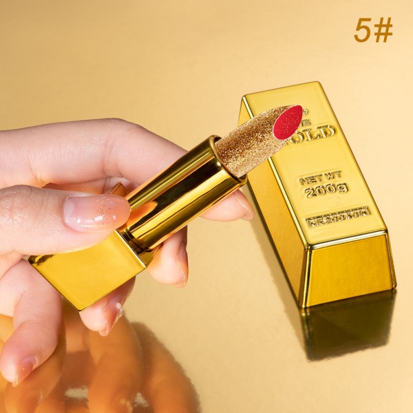 Gold Foil Lipstick Factory - 6 Colors Custom