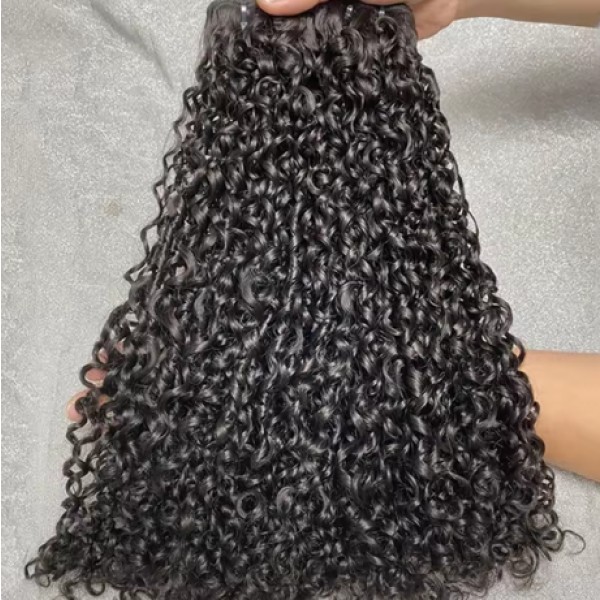 Curly Hair Bundles Supplier - Double Wefts Machine