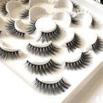 False Eyelashes Supplier - 25mm Wispy Short