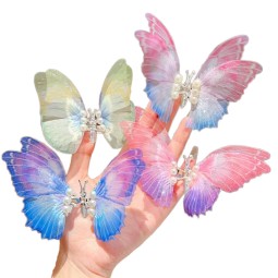 Hair Clip Supplier - Gradient Butterfly