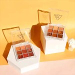 Powder Eyeshadow Factory - 9 Colors Matte No Brand