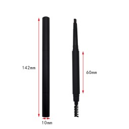 Eyebrow Pencil Supplier - Retractable Matte Black
