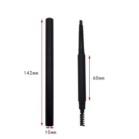 Eyebrow Pencil Supplier - Retractable Matte Black