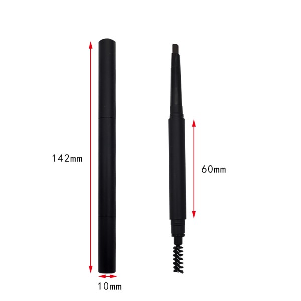 Eyebrow Pencil Supplier - Retractable Matte Black