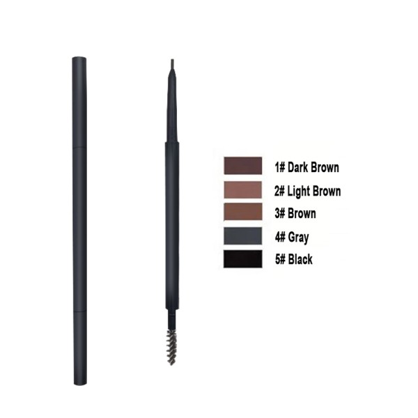 Eyebrow Pencils Manufacturer - 2 in 1 Two Tips Slim