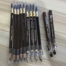 Wooden Eyebrow Pencil Supplier - Easy Color Brown Pen