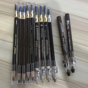 Wooden Eyebrow Pencil Supplier - Easy Color Brown Pen