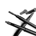 Eyebrow Pencil Supplier - 2 in 1 Black Double Head