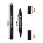 Fork Eyebrow Pencil Supplier - 2 in 1 Vegan Eyeliner