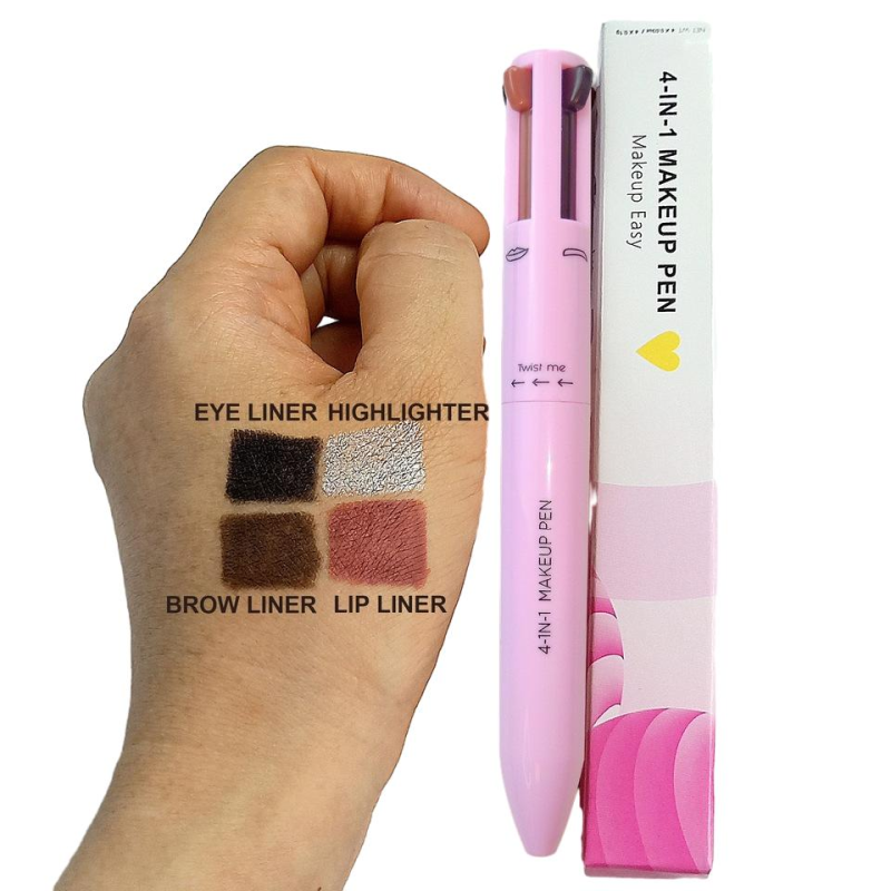 Makeup Pen Manufacturer - 4-in-1 Eyeliner Highlighter